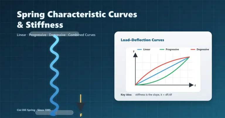 Spring Characteristic Curves & Stiffness Complete Guide