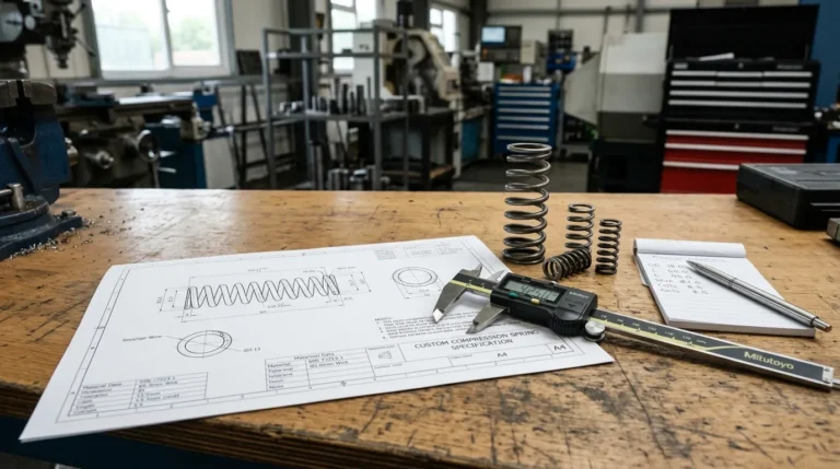 What to Send a Custom Spring Manufacturer Before RFQ